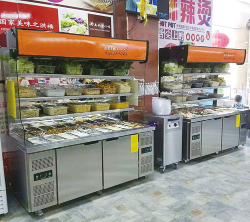 超市制冷设备|麻辣烫柜点菜柜
